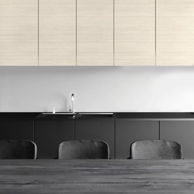 Vinilo adhesivo, opaco y lavable, madera de estilo nórdico. Para renovar cualquier cocina moderna. lokoloko