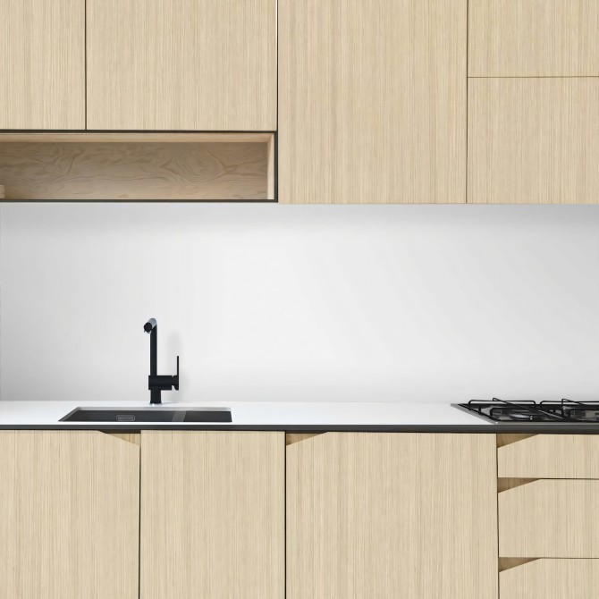 warm japandi Wood - Washable vinyl self-adhesive for furniture kitchen