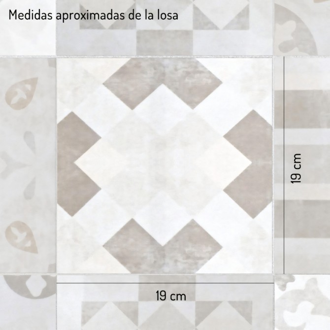 medida de la losa aproximada