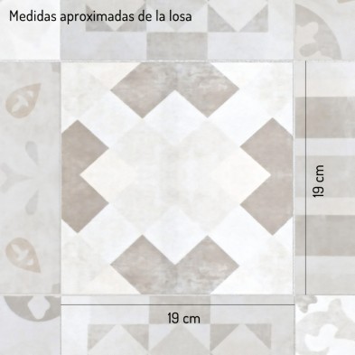medida de la losa aproximada