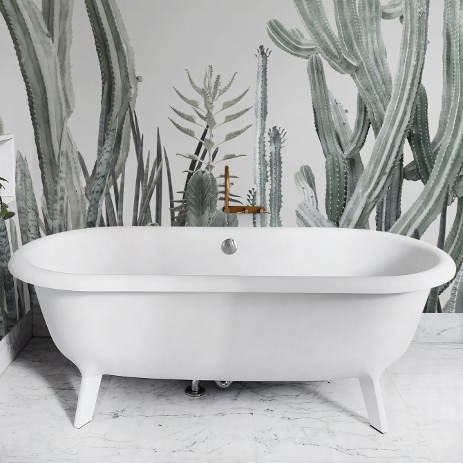 Cactarium - vinilo lavable autoadhesivo opaco para muebles y paredes  baños aseso duchas bañeras