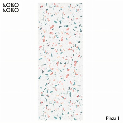 Mediterranean Terrazzo - Self-Adhesive eco-friendly PVC-free wallpaper . DIY Walls halls, salon, living, bedroom