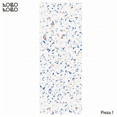 Terrazo Frío - Papel de pared autoadhesivo ecológico sin PVC. DIY en recibidores, salones, dormitorios