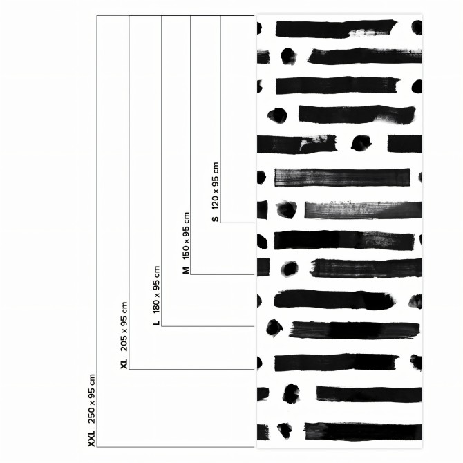 Brush Lineal Dots. Vinilo lavable texturizado, tintas ecologicas, resistente al agua, para forrar muebles y paredes.