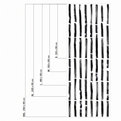 Brush vertical. Washable texture self-adhesive vinyl for furniture & walls. Lokoloko