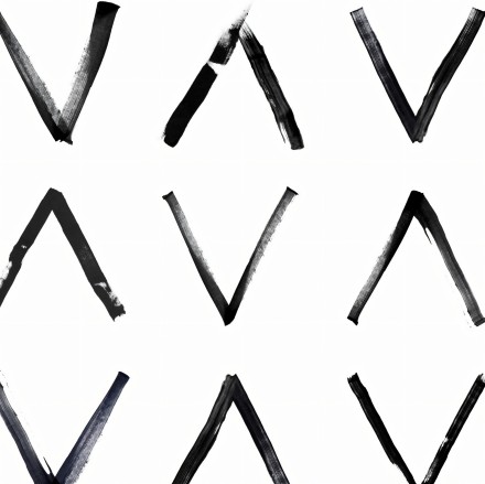 Mudcloth Africano Mini. Vinilo lavable texturizado, tintas ecologicas, opaco, antibacterias para paredes dormitorios. Lokoloko