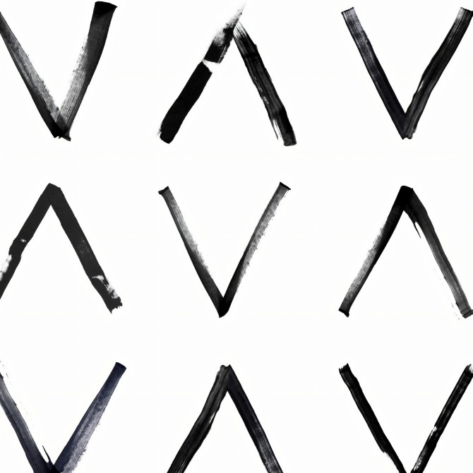 African Mudcloth Mini. Washable texture self-adhesive vinyl for furniture & walls. Lokoloko