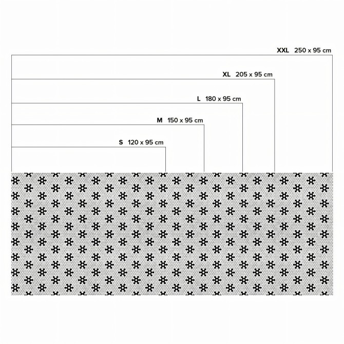 Mosaico de Estrellas Negras. Vinilo lavable, tintas ecologicas, resistente al agua, antibacterias para forrar muebles y paredes.