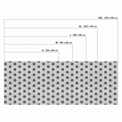 Black Stars Mosaic 2. Sizes Washable self-adhesive vinyl for furniture & walls. Lokoloko