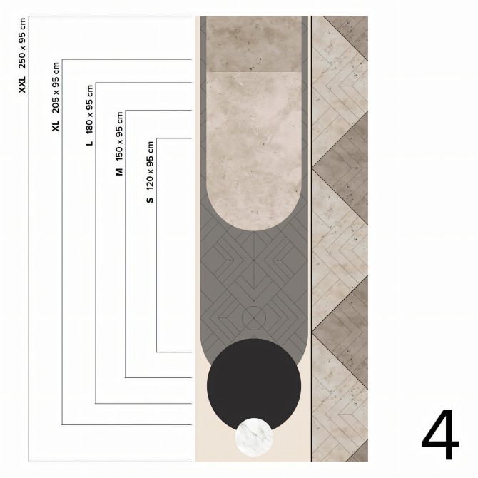 Gran Gatsby - Piece 4 - Washable selfadhesive vinyl for wall decor