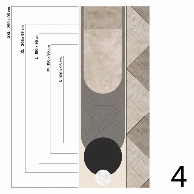Gran Gatsby - Piece 4 - Washable selfadhesive vinyl for wall decor