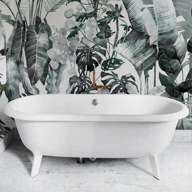 Tropicalia   - Washable vinyl self-adhesive for walls tiles