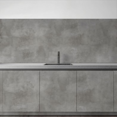 Dark grey concrete. Washable self-adhesive eco inks. Vinyl for furniture kitchen doors tables, colors. Lokokoko