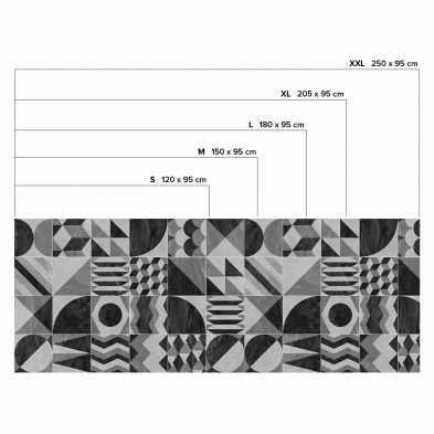 Dark vintage geometry - Sizes