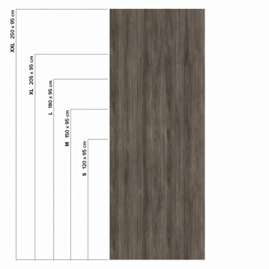 Ebony Wood African  - Washable vinyl self-adhesive for furniture and walls kitchen