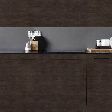 Dark Koto Wood  - Washable vinyl self-adhesive for furniture and walls kitchen. Lokoloko