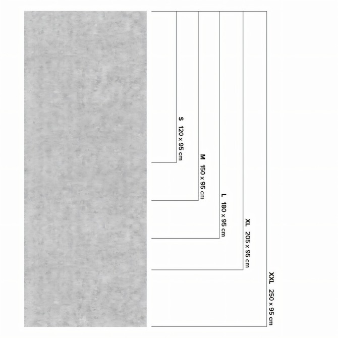 Nordic industrial concrete - washable self-adhesive opaque vynil for furniture and walls lokoloko