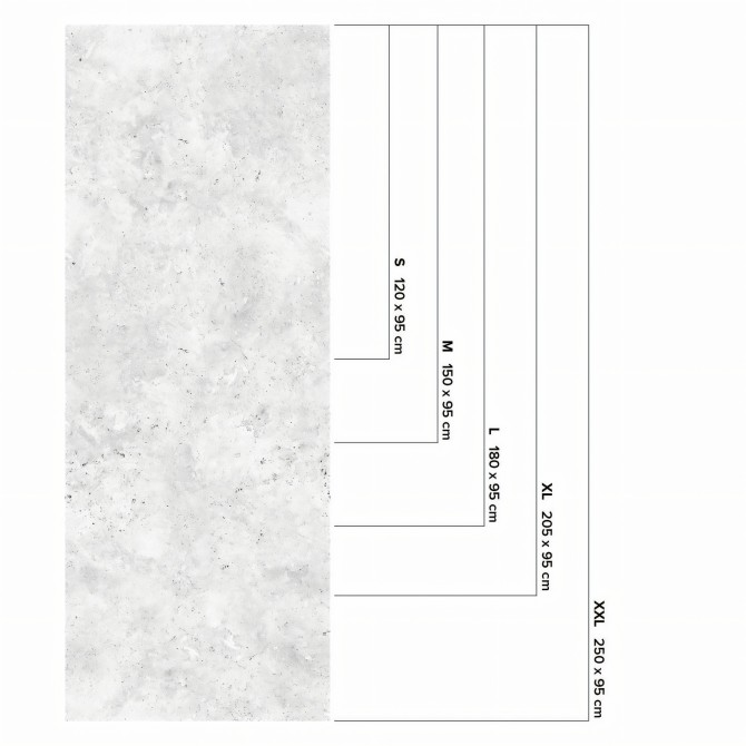 Textura de piedra - vinilo lavable autoadhesivo opaco para paredes, muebles y suelos baños, cocinas, recibidores, lokoloko
