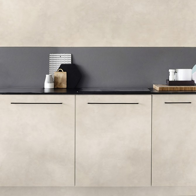 Beige Concrete. Washable self-adhesive eco inks. Vinyl for furniture kitchen doors. Lokokoko