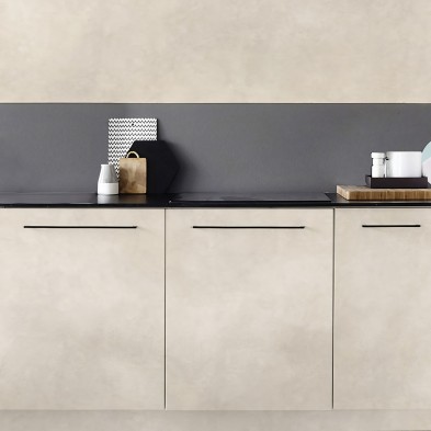 Hormigón Beige. Vinilo lavable autoadhesivo para muebles de cocina, puertas, cajones. Lokoloko
