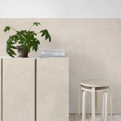 Hormigón Beige. Vinilo lavable autoadhesivo opaco para paredes y muebles. Lokoloko