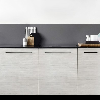 Madera 22 Decoración de puertas de cocina con vinilo