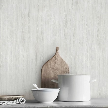 Madera 22gris claro calido vinilo opaco lavable para cocinas y frentes de cocina