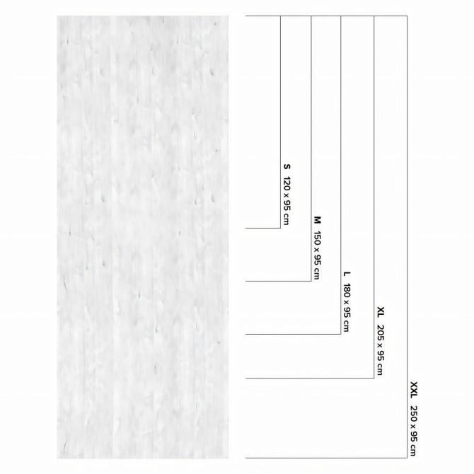 Madera Clara -Vinilo lavable autoadhesivo opaco para paredes, muebles y suelos baños, cocinas, recibidores, lokoloko