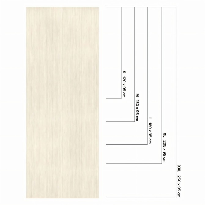 Nordic style wood - Sizes - Vinyl adhesive for kitchen, doors, furniture