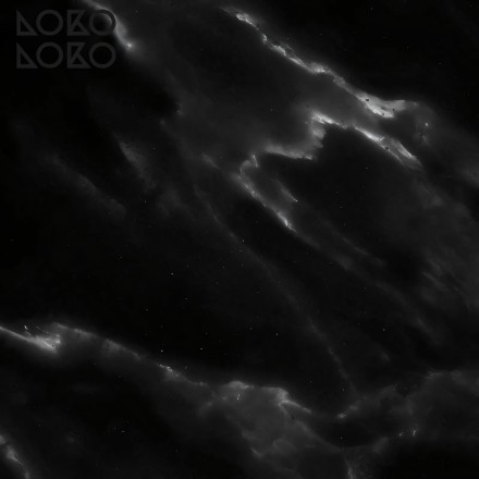 Decorative vinyl of black marble texture