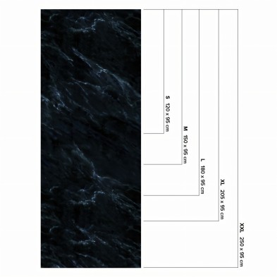  Midnight marble - measures washable self-adhesive vinyl for toilets kitchens walls furniture lokoloko