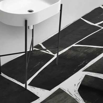 Abstracción -  Mural de vinilo autoadhesivo lavable para forrar paredes y muebles