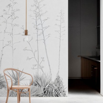 Pita - Mural de vinilo autoadhesivo lavable para paredes y muebles restaurantes, hoteles, nordicos, mediterraneo