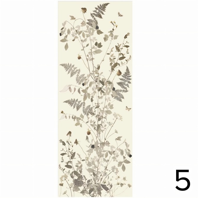 Tempus Natural - Eco-friendly self-adhesive wallpaper mural for bedroom living-room - Piece 5 - Lokoloko