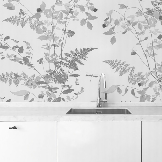 Tempus - Vinyl Wallpaper self-adhesive washable for furniture and walls kitchen backsplash