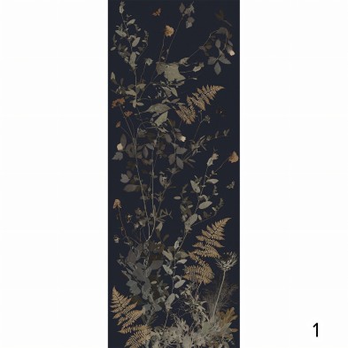 Tempus Night - Eco-friendly self-adhesive wallpaper mural for bedroom living-room - Piece 1 - Lokoloko