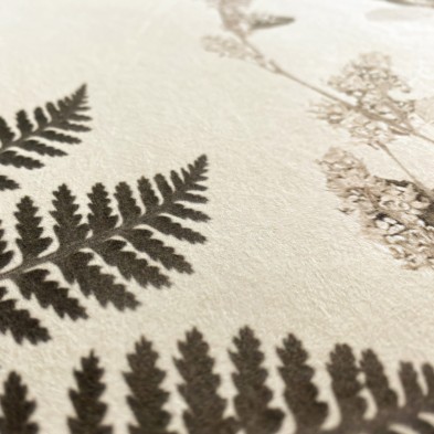 Tempus Natural - Papel pintado pared ecológico autoadhesivo dormitorios salones recibidor - hojas secas flores - Lokoloko