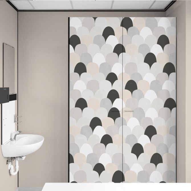 Escamas terrosas vinilo autoadhesivo lavable para muebles paredes suelosaseos azulejos salones cocinas dormitorios lokoloko