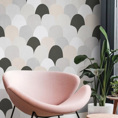 Escamas terrosas vinilo autoadhesivo lavable para muebles paredes suelosaseos azulejos salones cocinas dormitorios lokoloko