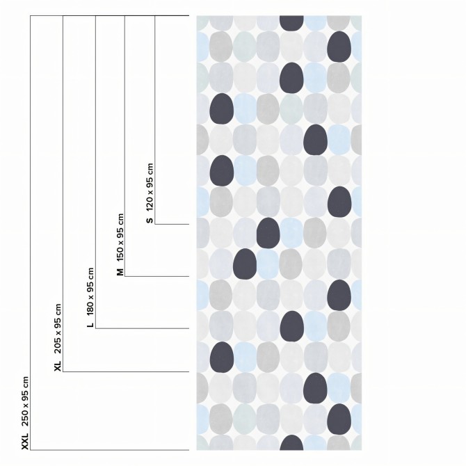 Esferas Frias vinilo autoadhesivo lavable laminado moderno para muebles paredes suelos medidas lokoloko