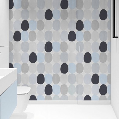 Esferas Frias vinilo autoadhesivo lavable para muebles paredes suelos azulejos aseo wc salon cocina dormitorio puertas lokoloko