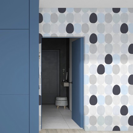 Spheres cold washable self-adhesive vinyl modern laminate for furniture walls floors tiles toilets showers gotele lokoloko