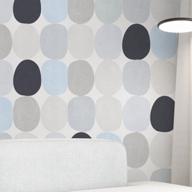 Esferas Frias vinilo autoadhesivo lavable para muebles paredes suelos azulejos aseo wc salon cocina dormitorio puertas lokoloko