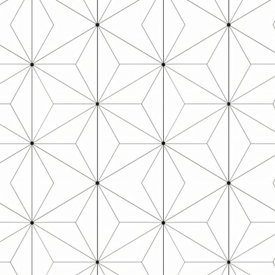 Hexágonos Abstractos 1 vinilo autoadhesivo lavable para muebles paredes suelos geometrico detalle lokoloko