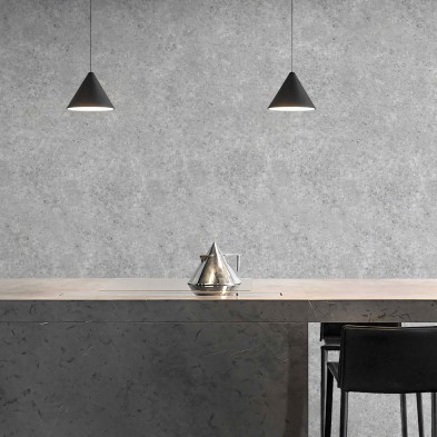 Cemento Habitat - vinilo lavable autoadhesivo opaco para paredes, muebles y suelos cocinas baños minimalistas lokoloko  