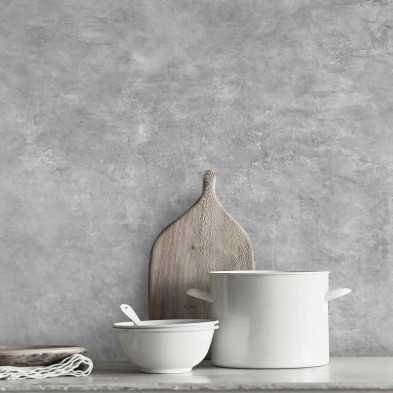 Cemento Hermit - vinilo lavable autoadhesivo opaco para paredes, muebles y suelos cocinas baños lokoloko  