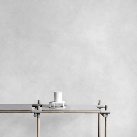 Minimal Grey Concrete - Seco-friendly  self-adhesive wallpaper livingroom hall minimal japandi grey lokoloko