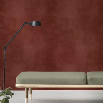 Hormigón Rojo Oscuro - Papel pintado pared autoadhesivo ecologico sinPVC para salones dormitorios recibidores pasillos lokoloko