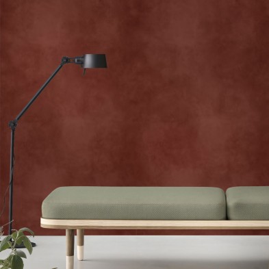 Hormigón Rojo Oscuro - Papel pintado pared autoadhesivo ecologico sinPVC para salones dormitorios recibidores pasillos lokoloko