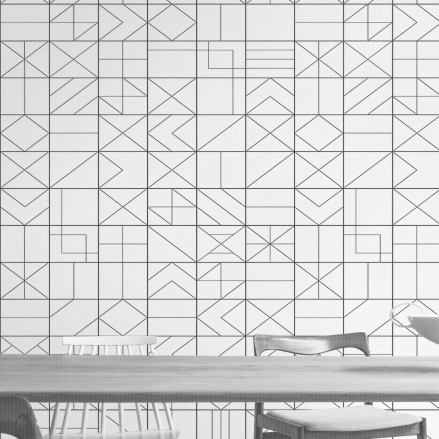 Vasili 2 - eco-friendly pvcfree self-adhesive wallpaper livingroom hall minimal japandi lokoloko